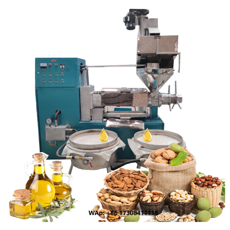 Home Cooking Oil Making Machine - 食用油製造機 1時間あたり100kg処理 冷熱圧搾式油抽出機 ピーナッツ用オイルプレス機