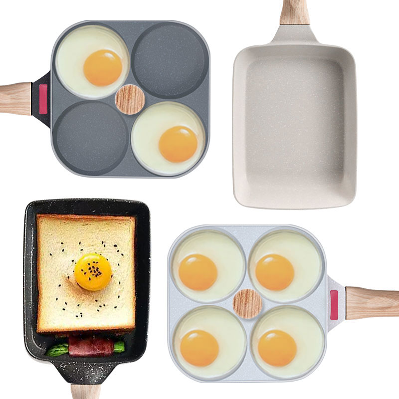 Crepe Pan Nonstick - 日本風オムレツパン ノンスティック 玉子焼き器 卵焼き器 多用途朝食調理器 卵焼き器