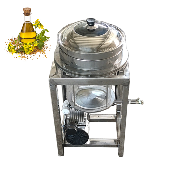 Home Cooking Oil Filter Machine - 家庭用ポータブルココナッツピーナッツ菜種真空粗製食用油ろ過機