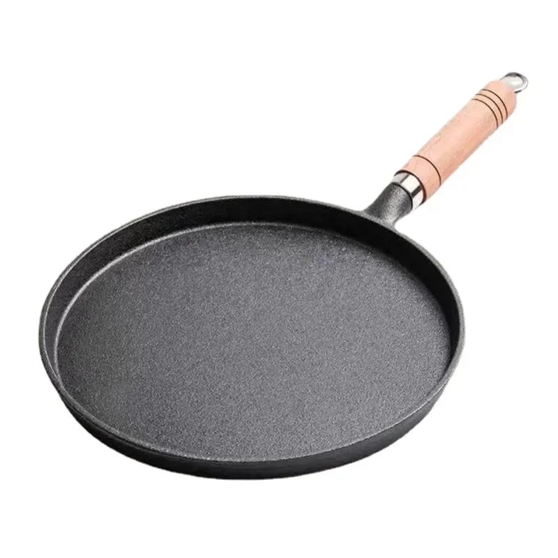 26cm未コーティング鋳鉄製フライパン、ノンスティッククレー - Crepe Pan Nonstick のレビューと価格