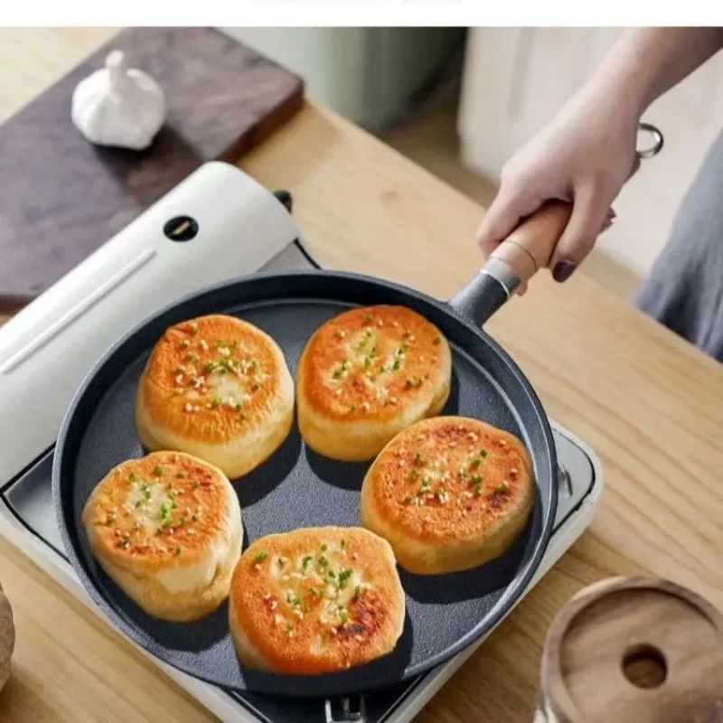26cm未コーティング鋳鉄製フライパン、ノンスティッククレー - Crepe Pan Nonstick のレビューと価格