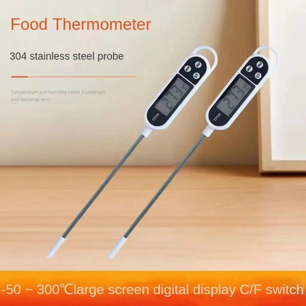 ステンレススチール製食品温度計ペンプローブ、インスタント読み - Home Cooking Reading のレビューと価格