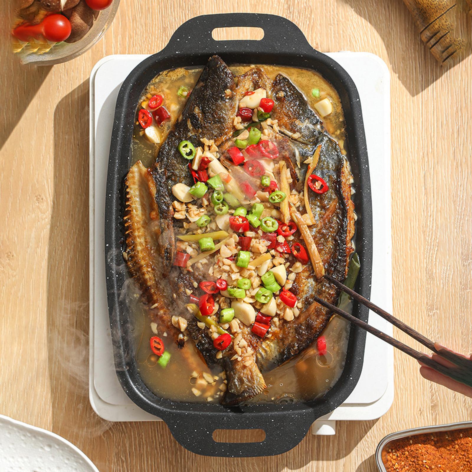 バーベキューパン ノンスティック炭素鋼 ポータブル 多用途  - Crepe Pan Nonstick のレビューと価格
