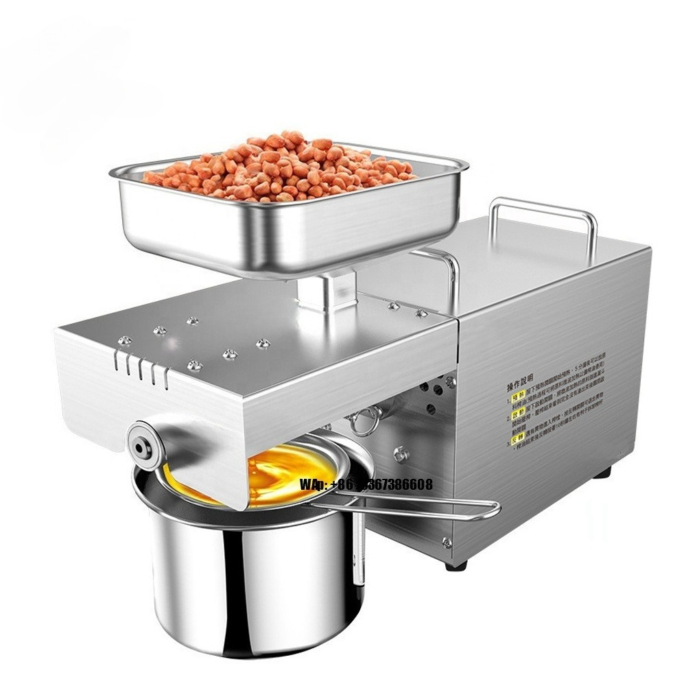 家庭用小型食用油製造機 自動ミニオイルプレス機 業務用ステン - Home Cooking Oil Making Machine のレビューと価格