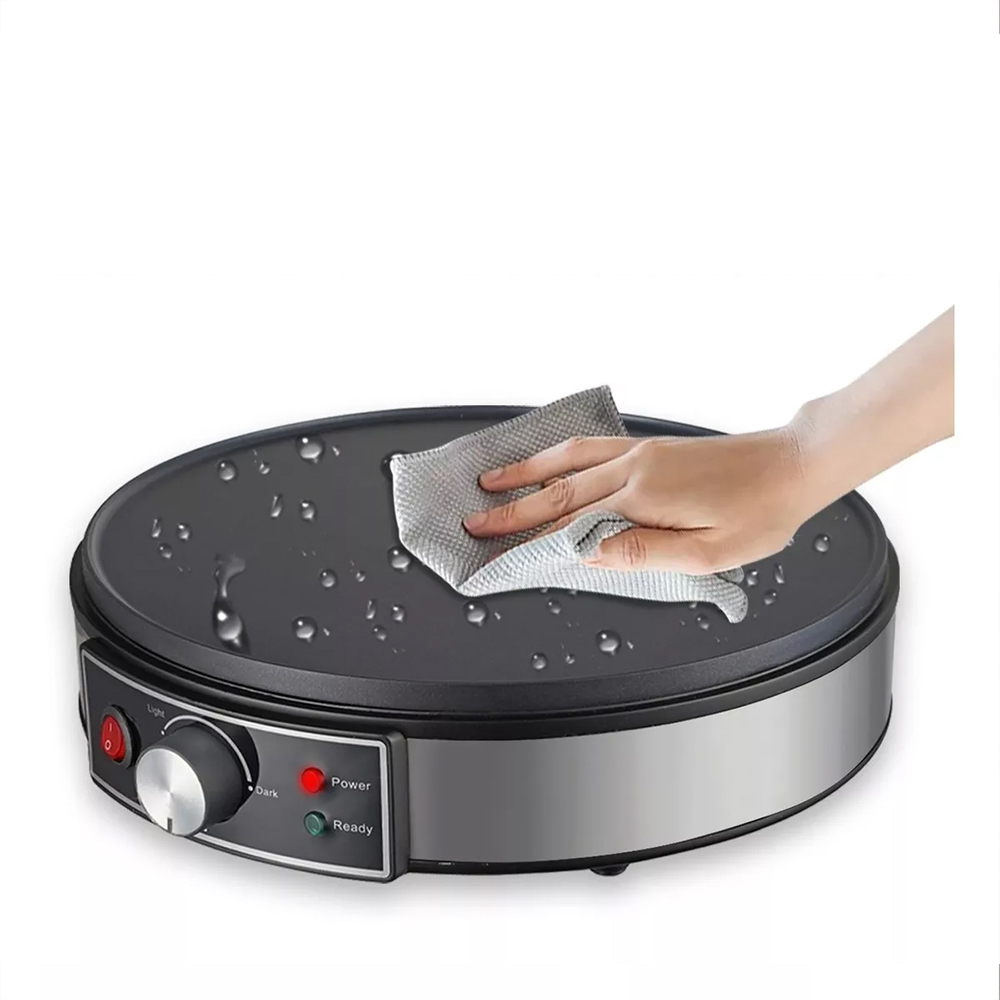 電気クレープメーカーマシン パンケーキマシン バッタークレー - Home Cooking Oil Making Machine のレビューと価格
