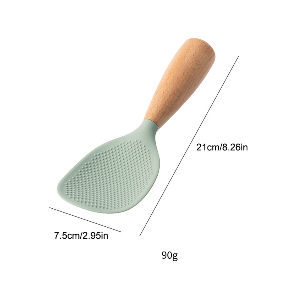 1 個シリコンスプーンノンスティック調理スプーン火傷防止ポッ - Crepe Pan Nonstick のレビューと価格