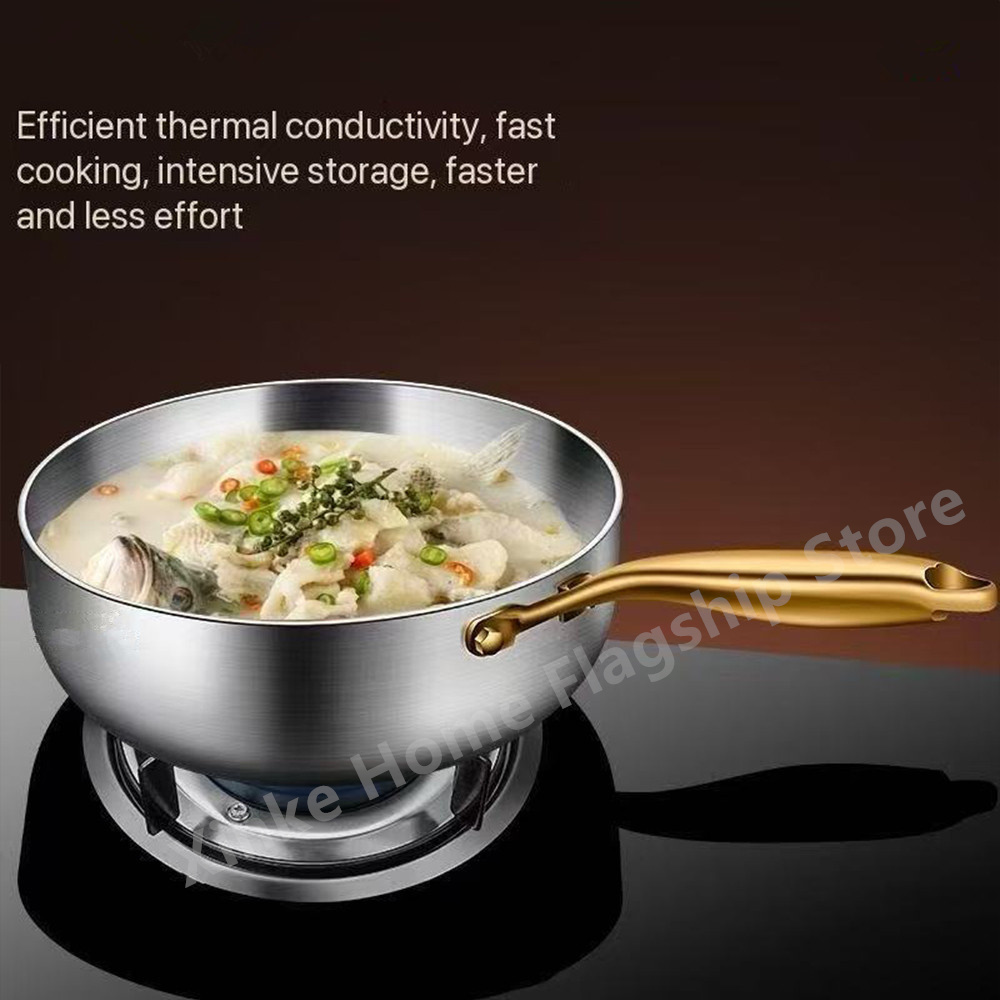 316 ステンレス鋼フライパン深めのコーティングされていない - Crepe Pan Nonstick のレビューと価格
