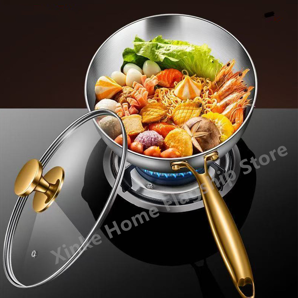 316 ステンレス鋼フライパン深めのコーティングされていない - Crepe Pan Nonstick のレビューと価格